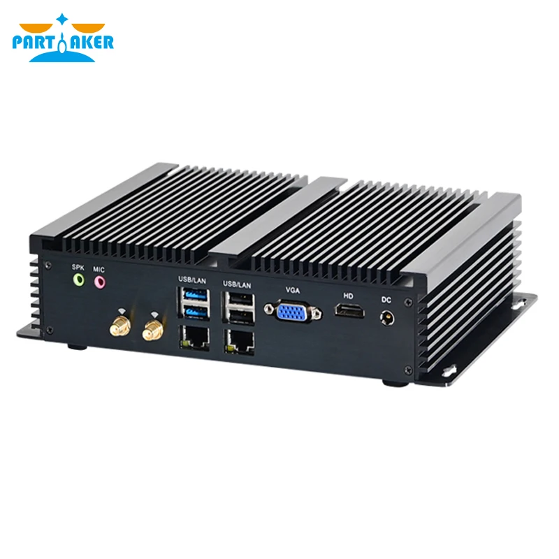 Mini Pc Industriale Senza Ventola Intel I3 8145U 2 * Intel I211 6 * Com Rs232 Rs422 Rs485 Mini Computer Htpc