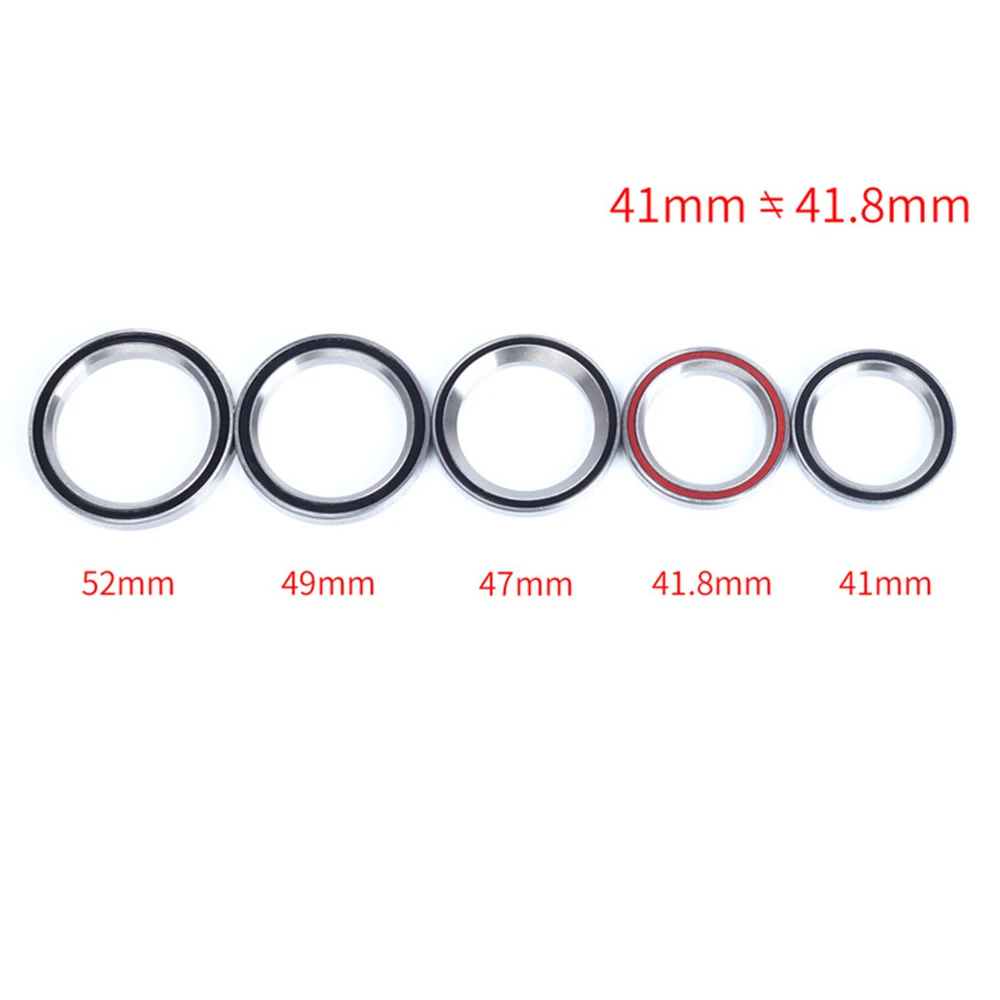 Bike Headset Steel Bearing 41 41.8 47 49 52mm For 28.6 44mm 30mm 40mm Mountain Bike Bicycle Accessories