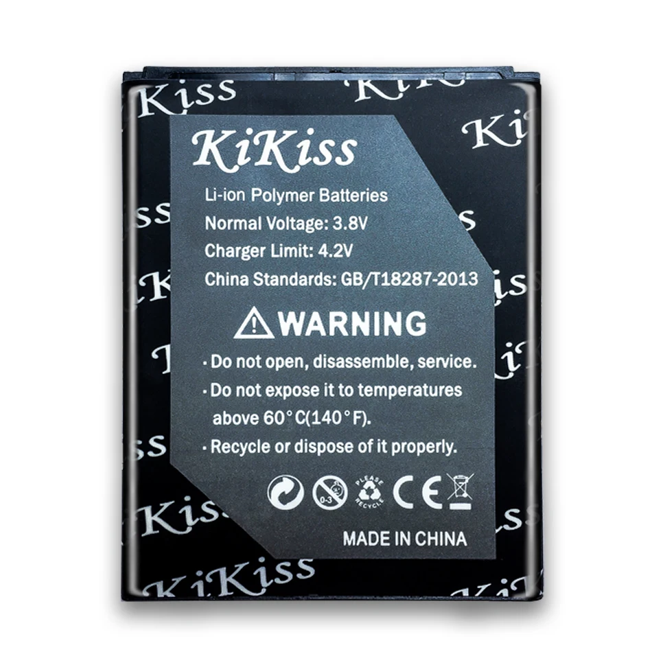 Аккумулятор KiKiss для Samsung Galaxy S2 S3 Mini S4 S5 Ace 2 GT I8190 I8160 I9100 i9300 i9500 i9505 G900F G900 EB425161LU EB