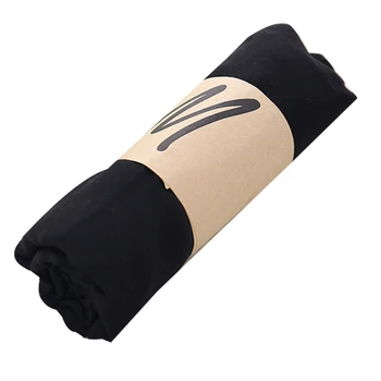 

Solid Color Candy Color Cotton Headband Ladies Gift Beautiful Scarf Wild Shade Beach Towel Shawl (Black)