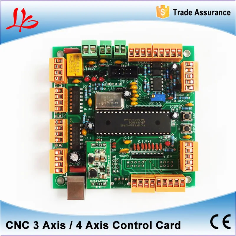 USB контроллер ЧПУ cncusb 3 4-оси Mk1 ручной платы управления