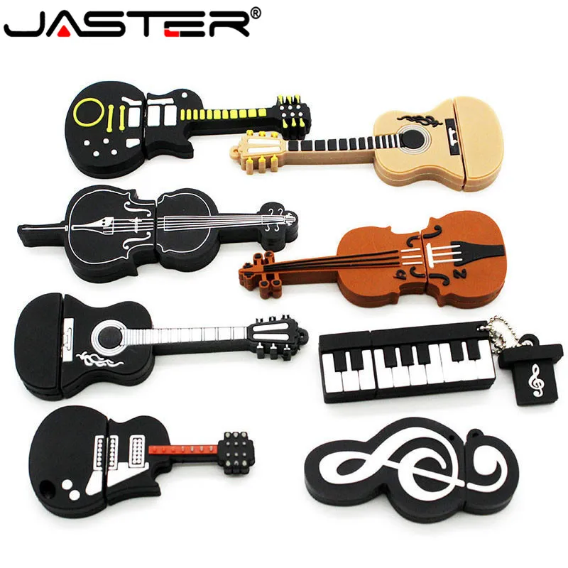 Флэш накопитель JASTER 8 видов музыкальных инструментов ГБ 16 32 USB флэш для