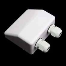 Водонепроницаемый Двойной вход кабельный Ящик Для караван RV Морская Лодка, дом на колесах