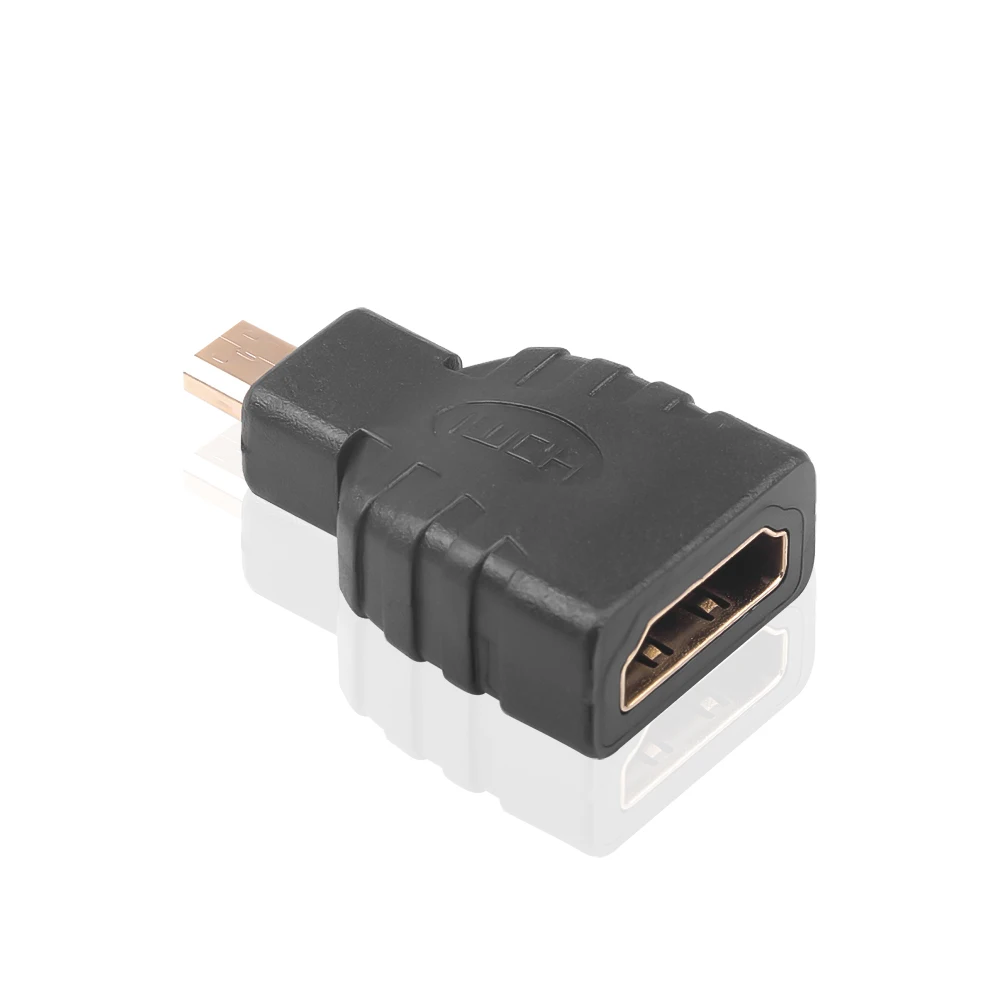 Новинка 2017 1 комплект Удлинительный адаптер HDMI в Mini Micro HD Gold конвертер для Evo 4G HTC