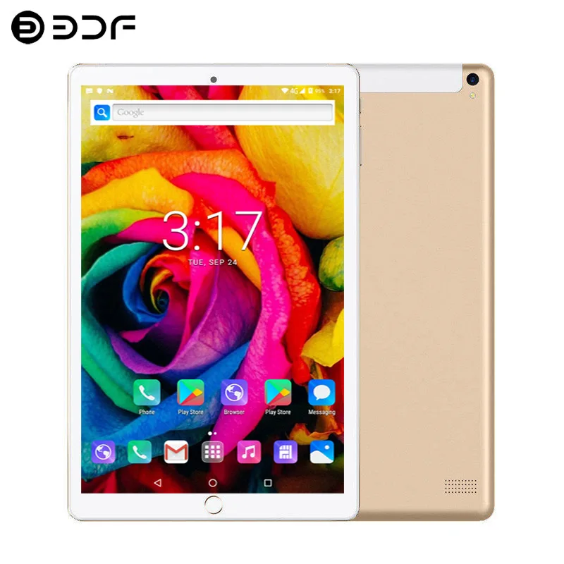  New System 10.1 inch Tablet 3G/4G Phone Call Android 7.0 Octa Core 6GB/128GB Dual SIM 1.3GHz Suppor