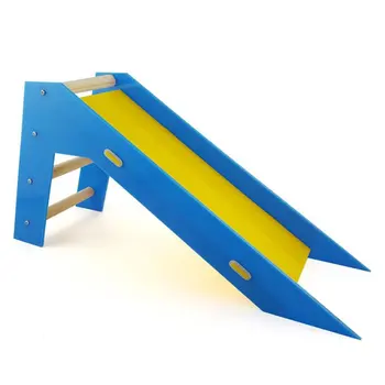 

1 Pcs Parrot Steps Trapezoidal Slide Trainer Bird Toys Interactive Toys Skill Training Parrot Smooth Steps Pet Supplies