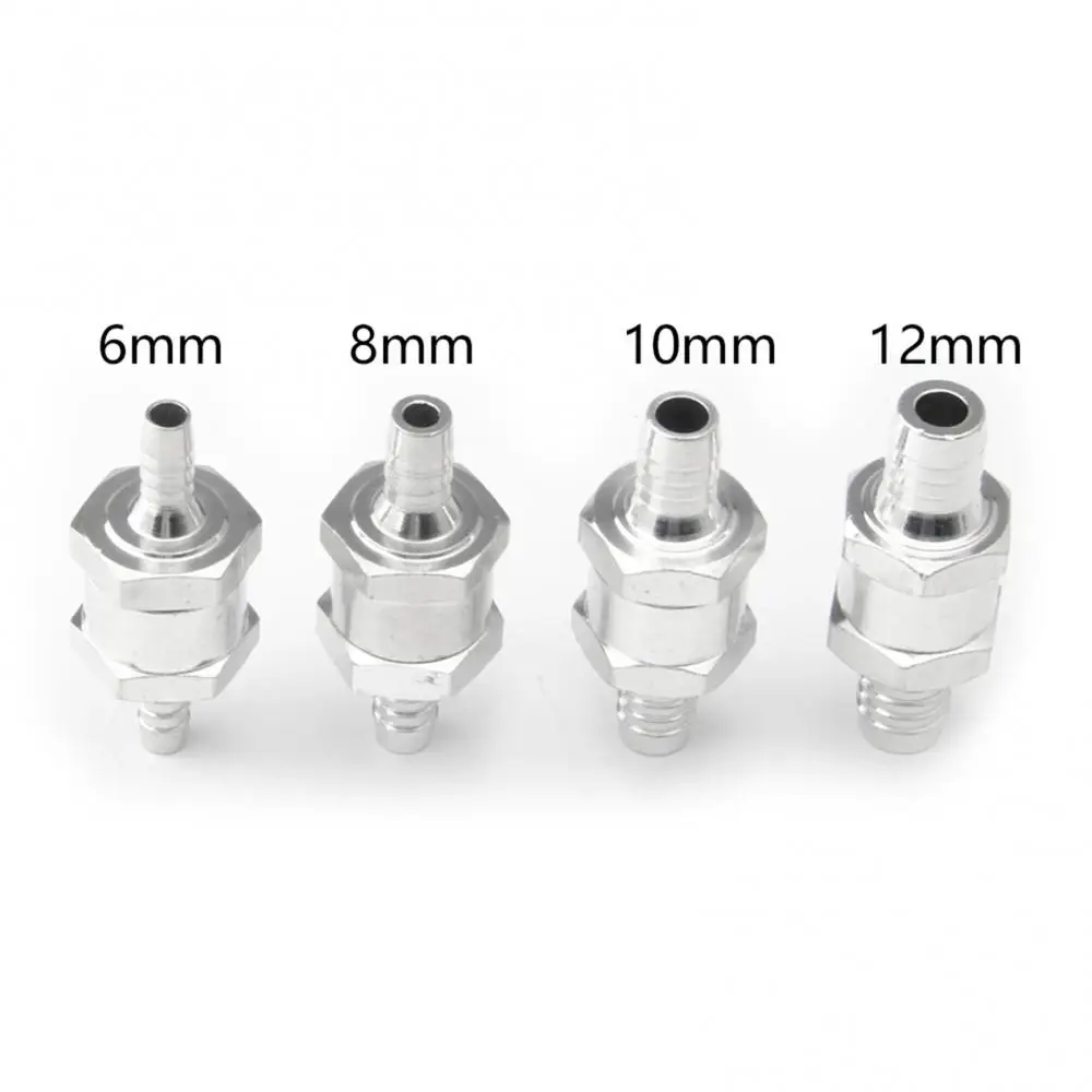 6/8/10/12mm Vehicle Fuel Non Return Check Valve Accessories Car One Way Valve Fit For Carburettor and Low Pressure Fuel Systems
