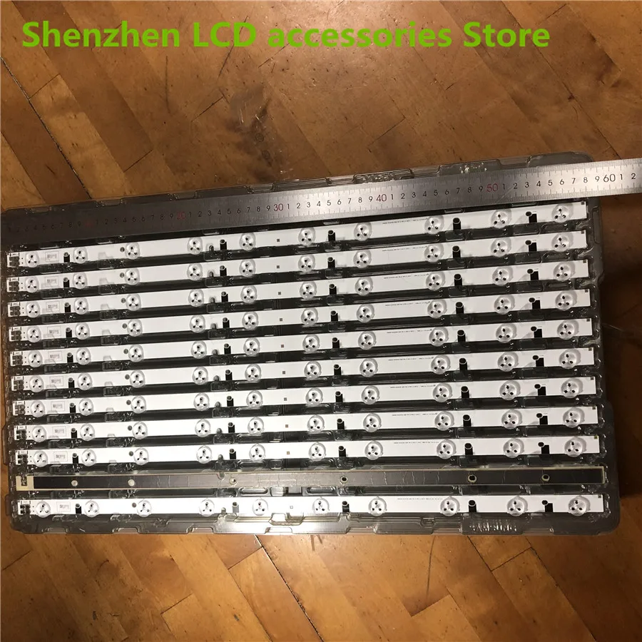 4Pieces/lot   LED BACKLIGHT SET FOR SAMSUNG UE32EH5000 TV 32F-3535LED-40EA FROM LTJ320HN07-V A   100%NEW  58CM    10LED