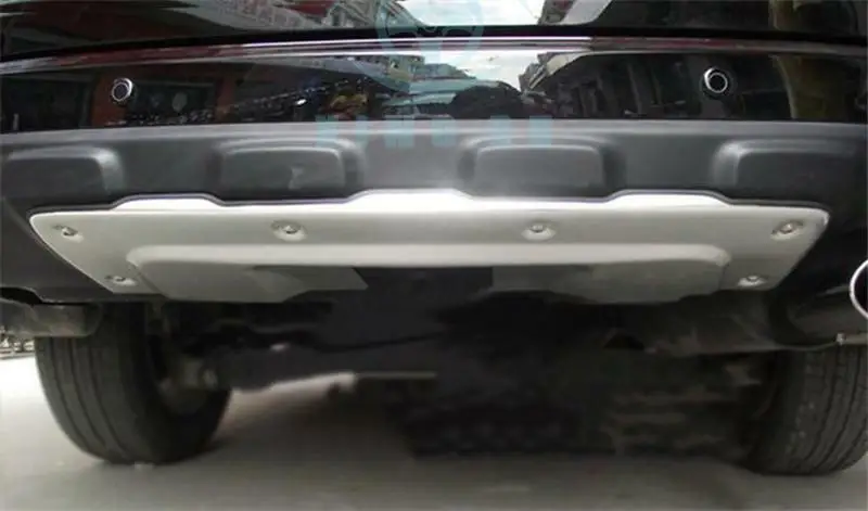 Для Honda CRV 2010-2011 алюминиевый сплав автомобиля 2x Передний+ Задний бампер протектор платы автомобильные аксессуары модификация автомобиля