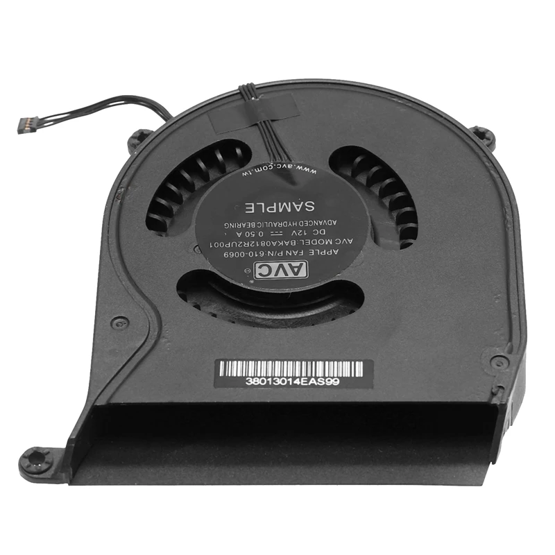 BAKA0812R2UP001 DC12V 0.50A вентилятор охлаждения для Apple Mac Mini A1347 Mid 2011 P/N: 610-0069