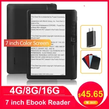 Читатель электронной книги 4G/8G/16G 7 дюймовый читатель Ebook LCD Цвет нойекиновая поддержка Русского