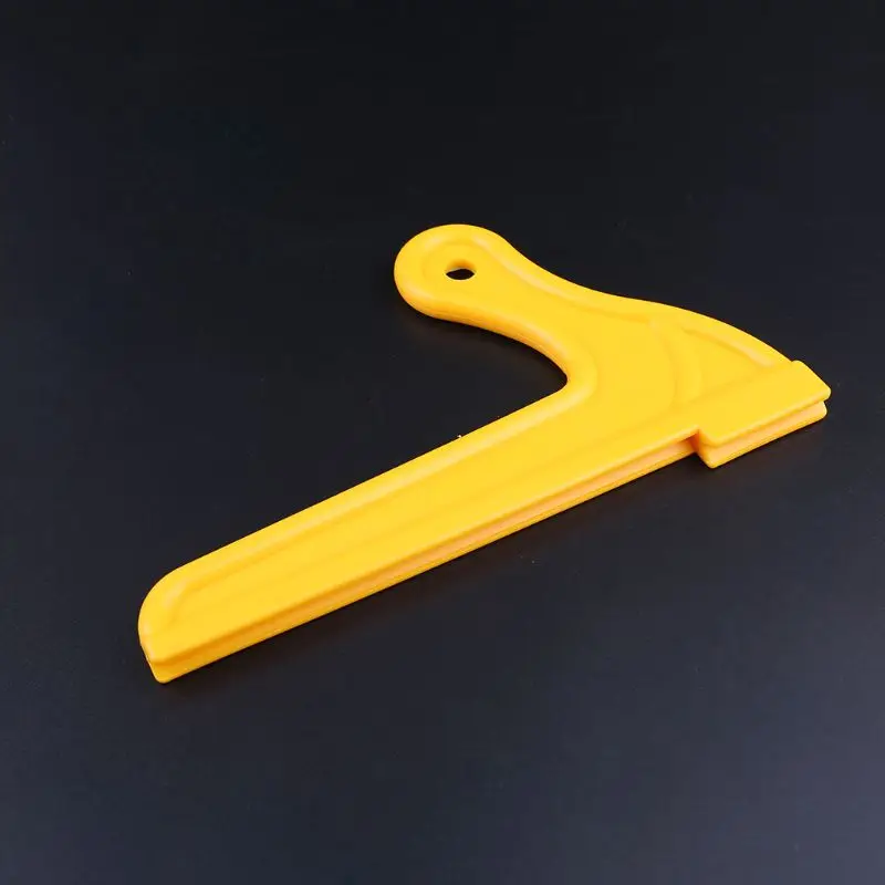1 PC Yellow Safety Hand Protection Sawdust Wood Saw Push Stick for Woodworking Tools