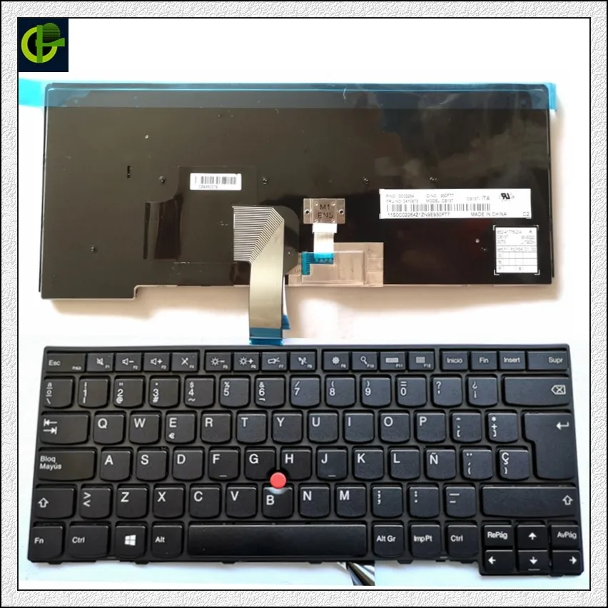 Испанский клавиатура для lenovo ThinkPad 01EN468 01EN508 04Y0824 04Y0854 04Y0862 04Y0892 00HW906 SP Латинской LA
