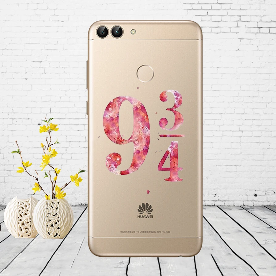 H52 Huawei P Smart Case TPU Мягкий силиконовый прозрачный чехол для телефона huawei P Smart Cover FIG-LX1 Enjoy 7S Чехол - Цвет: H52