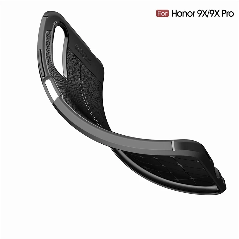 SemgCeKen ультратонкий кожаный чехол для huawei honor 9x pro 9xpro 9 x honor 9x роскошный мягкий силиконовый чехол для телефона coque etui