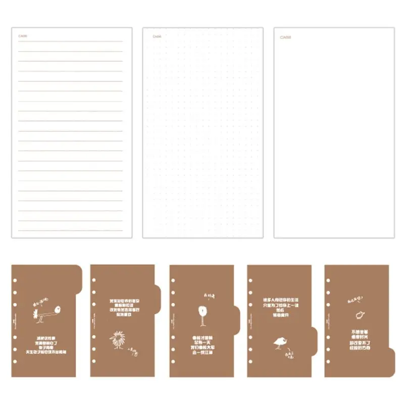 Kawaii Cat Journal Sketchbook спиральный переплет путешественников A6 блокнот планировщик блокнот офисные школьные принадлежности D08B