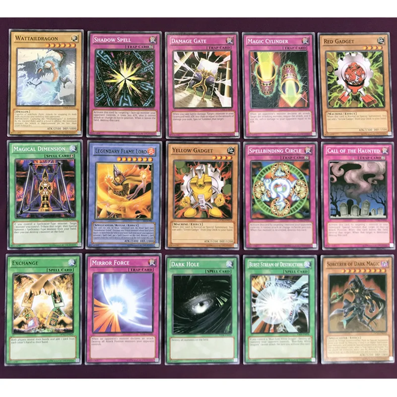 Yu Gi Oh Cards 66 шт./компл. YuGiOh английская настольная игра, настольная игра Карта Gard OCG коллекции Детские Рождественские подарки колода