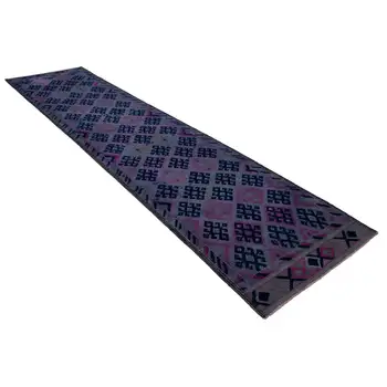 

95x406 Cm Purple Handmade Boho Runner Rugs-3x13 Ft
