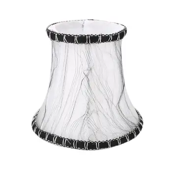 

Lights Lampshade European Vintage Wall Lamp Crystal Candle Chandelier Cloth Shade