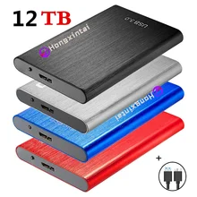 Disque dur externe SSD, usb 2.5, capacité de 8 to, 12 to, dispositif de stockage Portable pour ordinateur