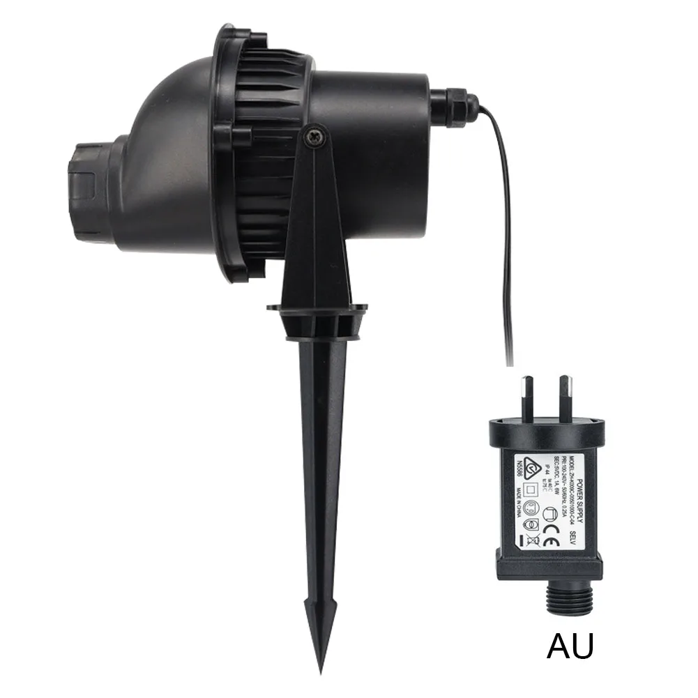 

Projection Lamp Outdoor LED 3D With Remote Controller Decorative Party Film ABS Garden Romantic Halloween Effect Christmas Home