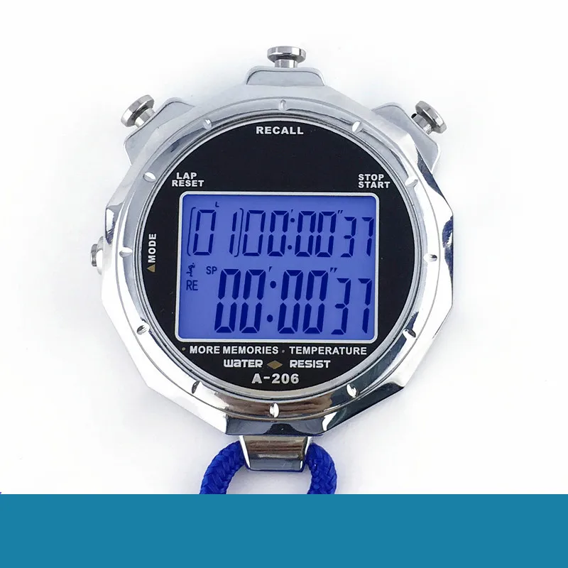 Ys528metalstopwatch2channelsmorethan100channelstrackandfieldrunningmeter