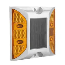 Литье Алюминий дорожная разметка светильник на открытом воздухе фонарь на солнечных батареях для пути дорожный светодиодный стержень дороги