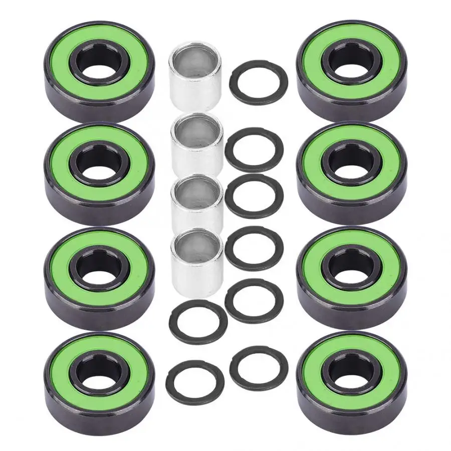 Skateboard Bearing Stable Fast Speed Chrome Steel Bearing Extended Inner Ring Longboard