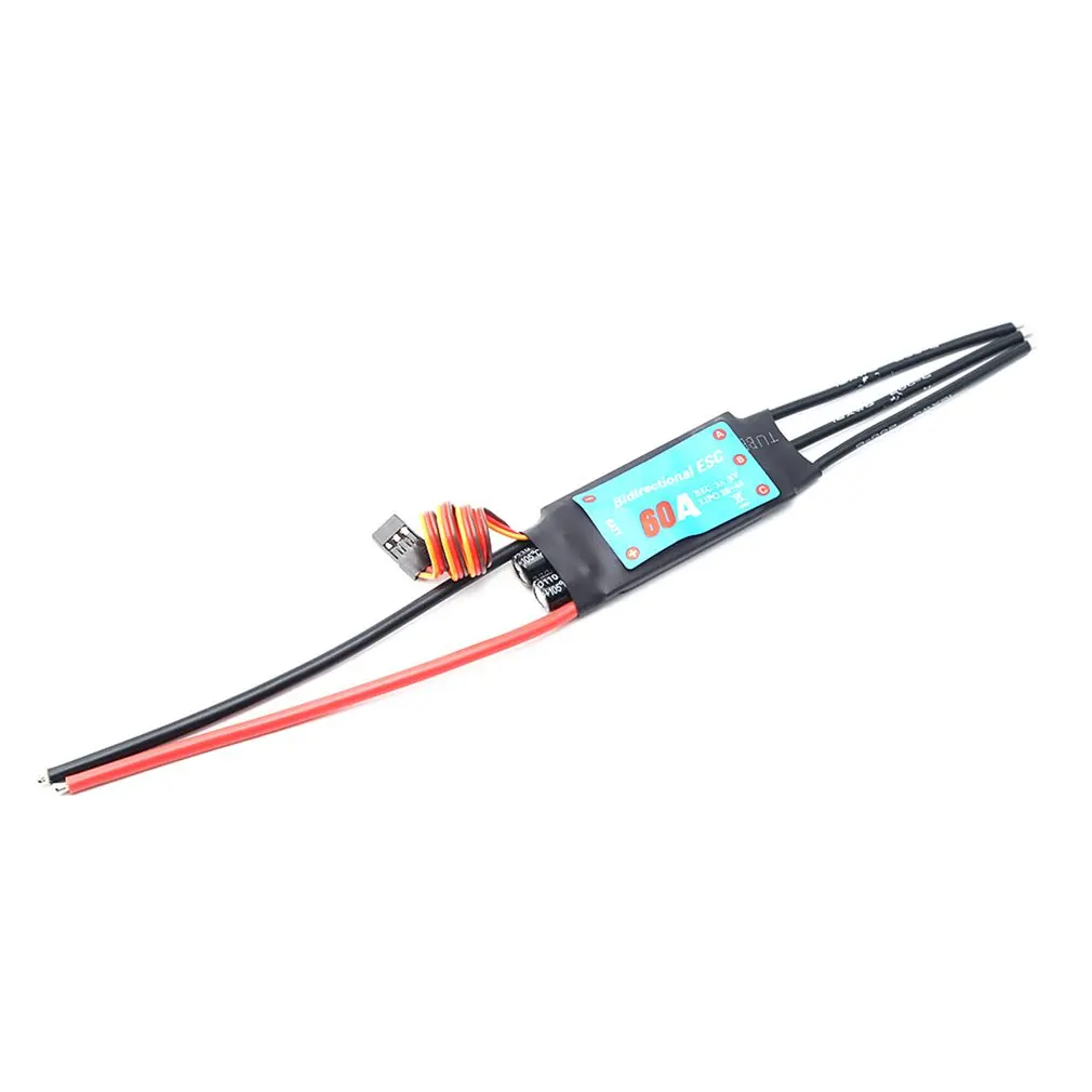 1 шт. 20A/30A/40A/50A/60A двунаправленный бесщеточный ESC для дистанционного управления