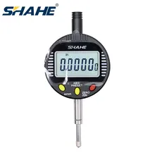 SHAHE 0,001 мм 12,7 мм цифровой индикатор электронный цифровой индикатор метрический/дюймовый диапазон