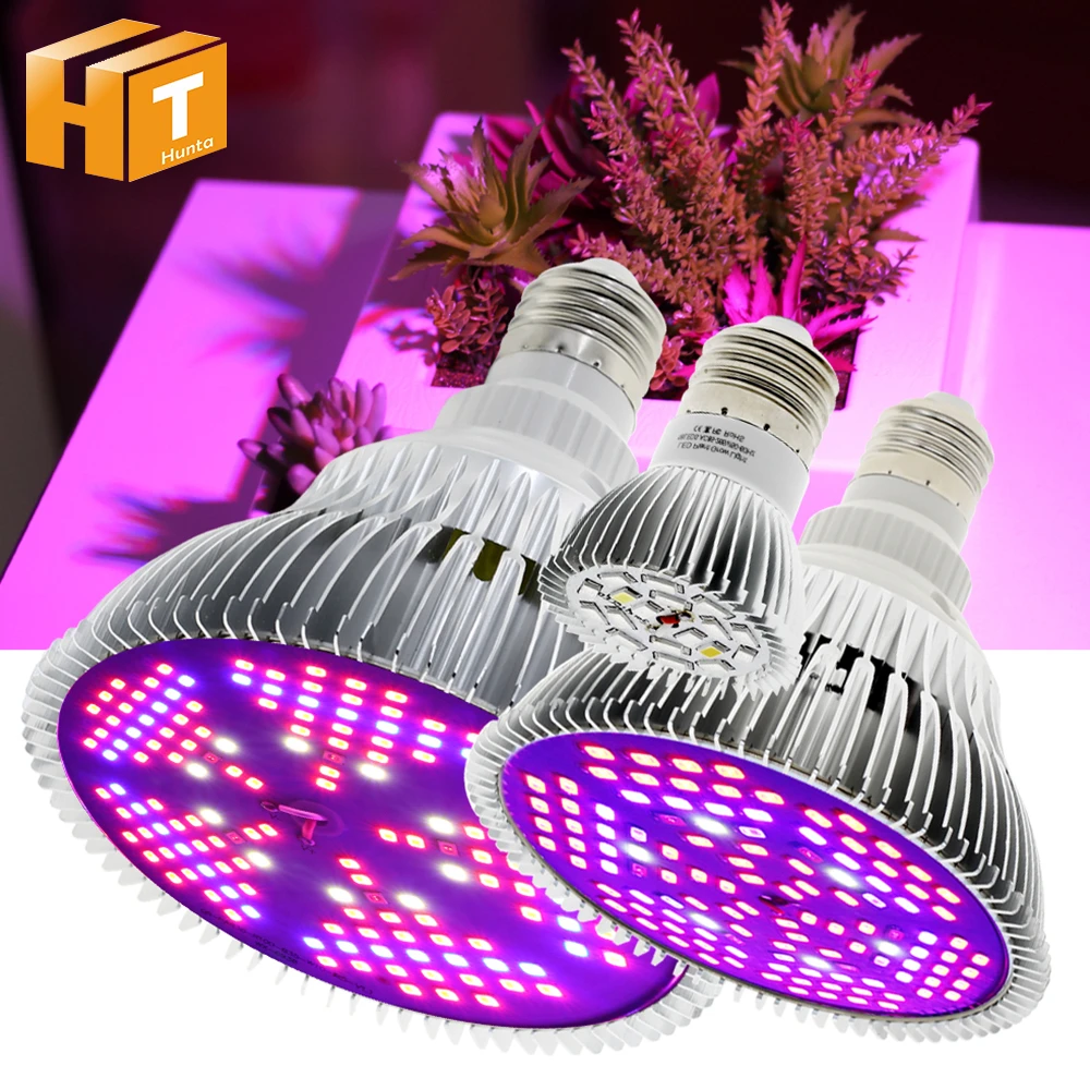 Led Grow Light Full Spectrum E27 Phytolamp Full Range For Plants