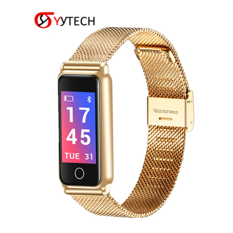 Умный Браслет SYYTECH Y8, фитнес-трекер, Bluetooth, спортивный монитор сердечного ритма, кровяного давления, шагомер, умные часы, браслет