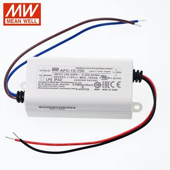 

[Seven Neon]MEAN WELL APC-12-350 APC-12-700 350mA 700mA LED Driver High effection Single Output Switching Power Supply