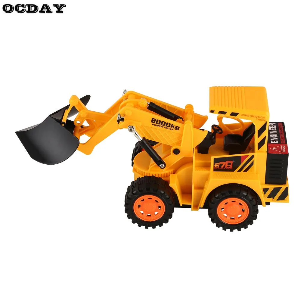 OCDAY RC автомобиль пульт дистанционного управления трюк строительная машина игрушка Инженерная Medel игрушка самосвал грузовик модель классический подарок для детей EU Plug