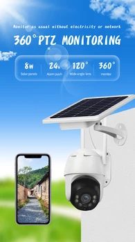 

Solar Battery Power WIFI IP Camera 1080P Wireless Surveillance CCTV Security Camera Outdoor Motion Detection Alarm Video Camera