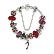 Модные ювелирные браслеты, Diy бисерные браслеты, креативный Рождественский бисерный браслет