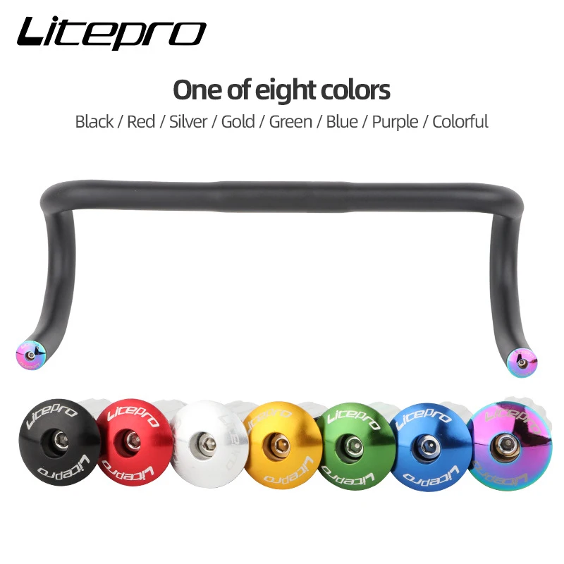 LP litepro Bicycle Handlebar Plugs Aluminum Alloy Mountain Road Bike Handle Bar Grips End Caps Expansion Parts