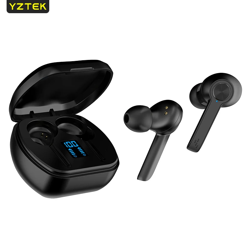 YZTEK M16 светодиодный дисплей Bluetooth спортивные наушники беспроводные TWS стереонаушники водонепроницаемые для