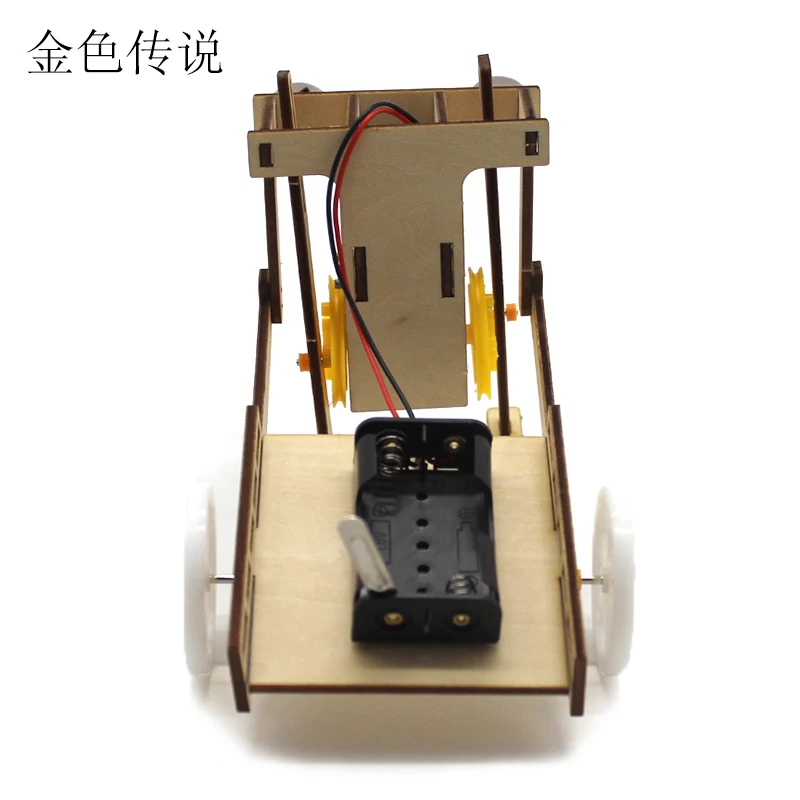 Diy робот pull material kit Xiaoren cart научная модель DIY Ходьба робот производитель эксперимент