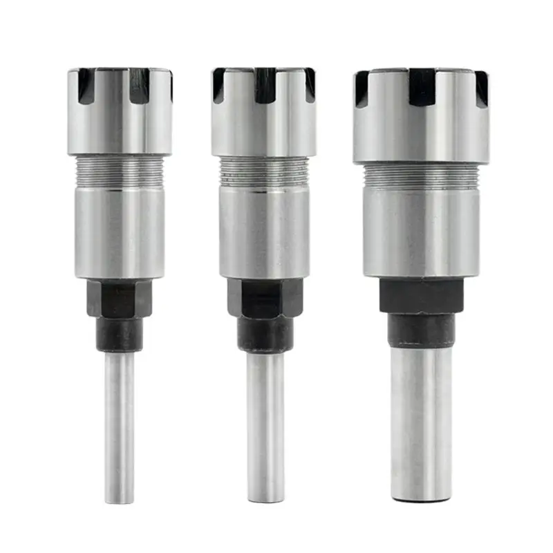 

1/4" 8mm 1/2" Milling Cutter Router Bit Extension Rod Engraving Machine Woodwork