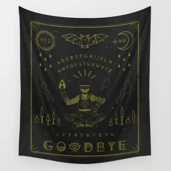 

Ouija Board Tapestry Wall Hanging Tapestries Decor Wall Art Sheet Towel Table Cloth Yoga Mat Comfort Air Condition Dining Room