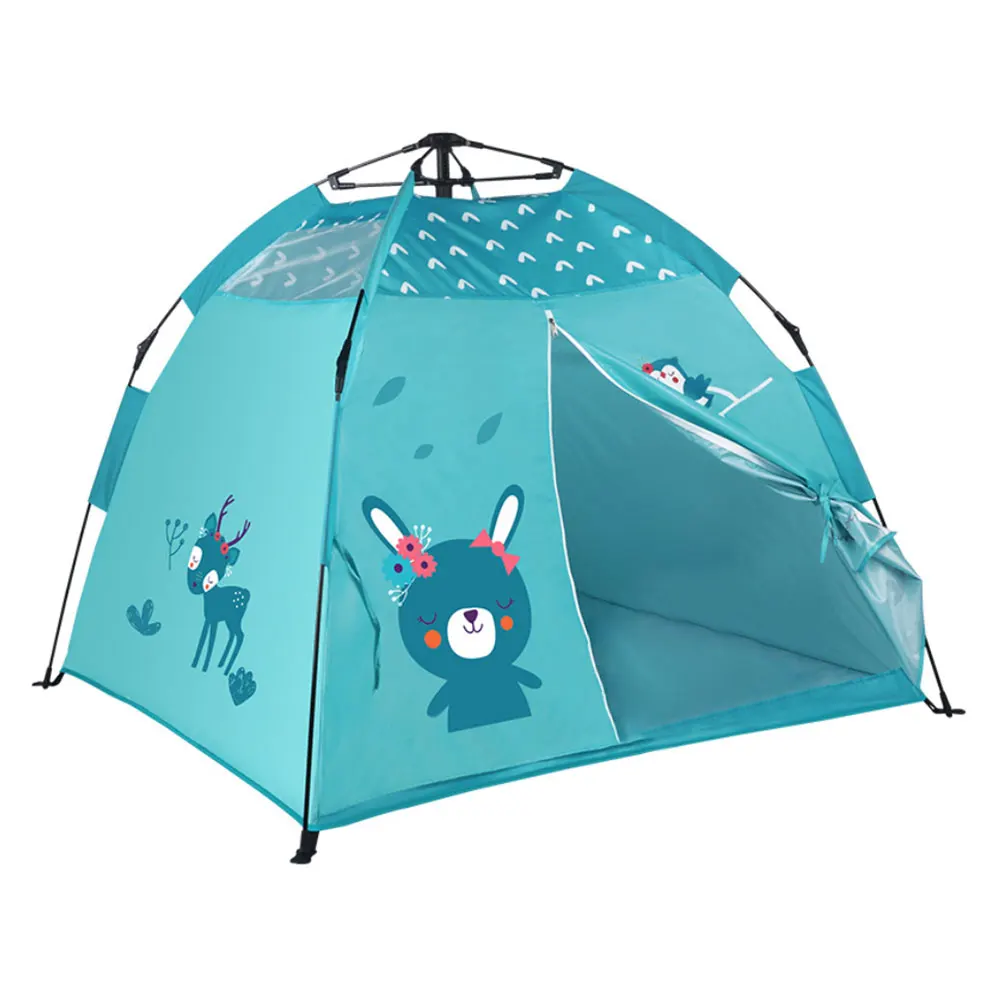 6 Styles Play Tent Baby Ocean Ball Pool Tipi Tent for Kid Portable Foldable Children Prince Tent Play House Castle Play Tents N2 - Цвет: Blue 120x120x108cm