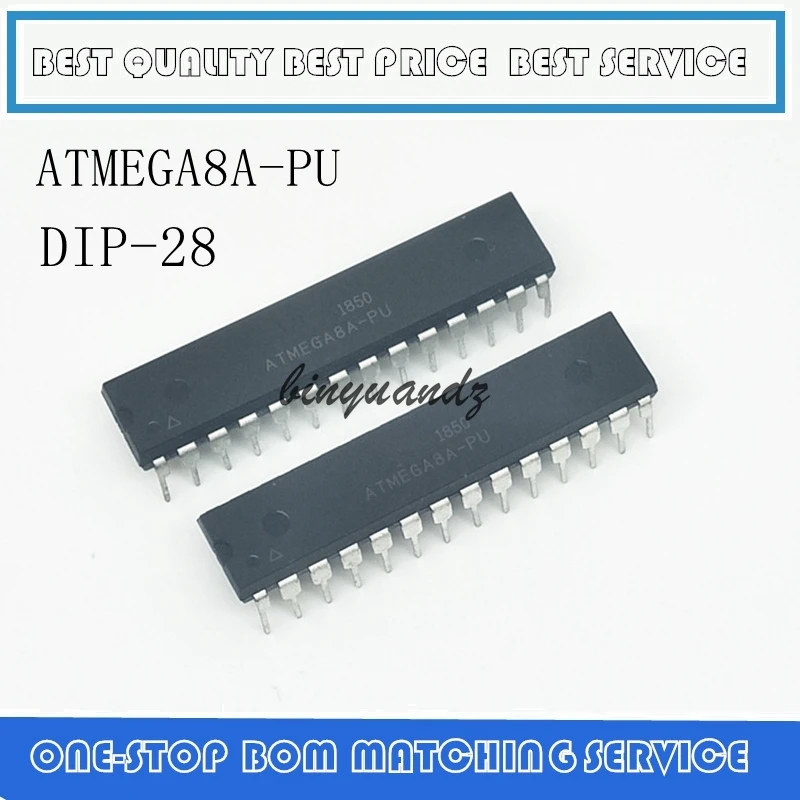 Бесплатная доставка 10 шт. 100 Φ ATMEGA8A ATMEGA8 DIP 28 IC|Запасные части| |