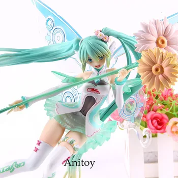 

Hatsune Miku Action Figure Hot Toy 2017 Racing Butterfly Ver. Miku Figure PVC Collectible Model Toy
