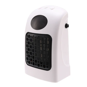 

900W Mini Fan Heater Wall-Mounted Electric Heater Stove Radiator Heater Home Room Winter Heating Fan Machine with EU Plug