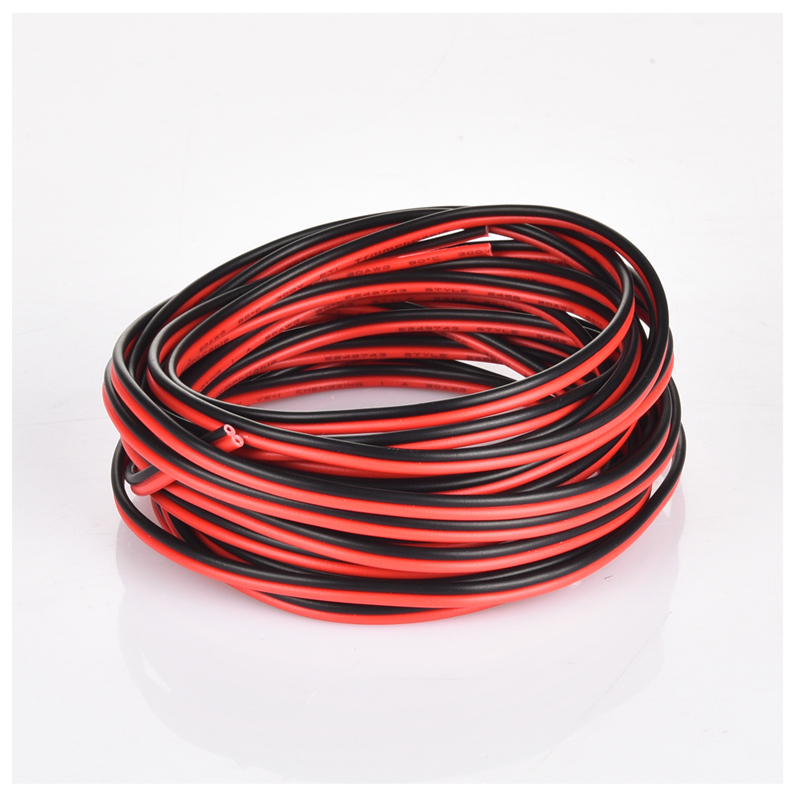 10m 20m 30m  2pin 20 AWG UL2468 2*0.5mm Extension Cable use for 12v 24v LED Strip Tape String Connect Electric Wire