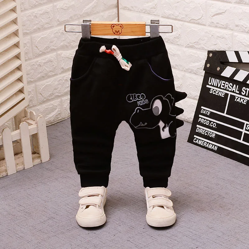 BOY'S Pants with Velvet Sub-Winter Style Baby Warm-keeping Pants 0-1-2-3-4-Year-Old Small CHILDREN'S Infant Women's Cotton