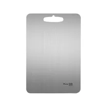 Разделочная доска из нержавеющей стали, разделочная доска для кухни, разминающая панель, утолщенная, противоскользящая разделочная доска