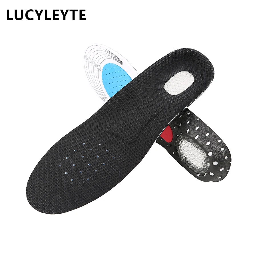 Size 36-45 Unisex Orthotic Arch Support Sport Shoe Pad Running Gel Insoles Insert Cushion For Men Women Plantar Fasciitis