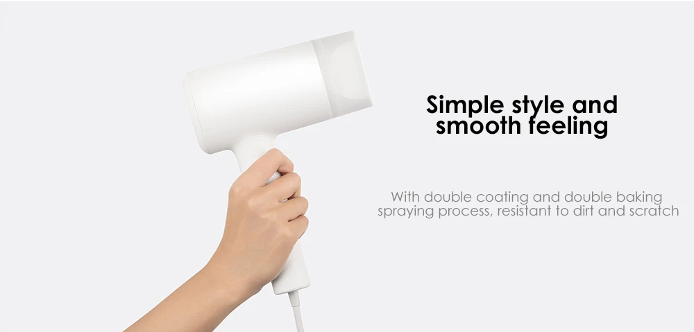 Xiaomi mijia 1800 Вт водяной ионный Электрический Фен профессиональный Быстросохнущий портативный фен для волос Домашний дорожный низкий уровень шума